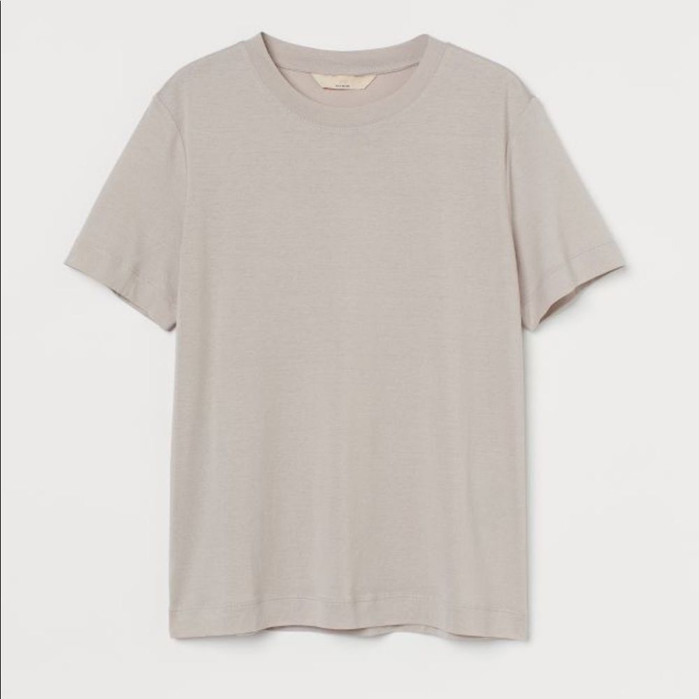 H&M Premium Silk Blend Tee